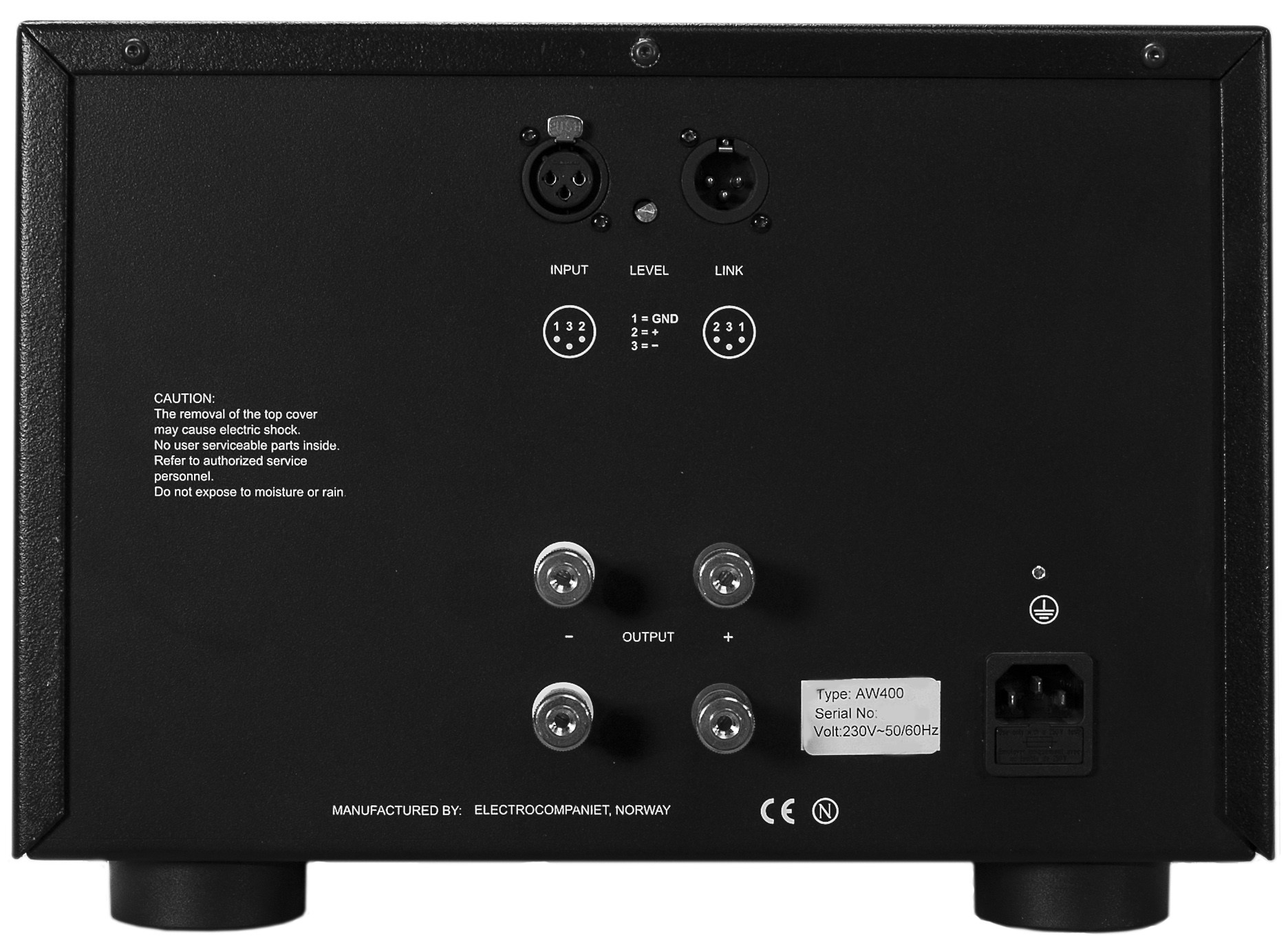 AW 400 MONOBLOCK POWER AMPLIFIER 單聲道後級
