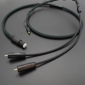 THE HIGHLANDS MKII- SOLID PURE SILVER TONEARM CABLE 唱臂線