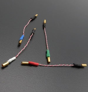 CRYOLITZ-AG™ PURE SILVER HEADSHELL LEADS 唱頭線