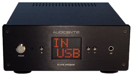 Audiobyte Black Dragon DAC\Digital Preamplifier(展示品／品項良好）