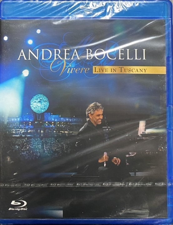 Andrea Bocelli 安德烈波伽利/ Vivere Live in Tuscany 生命奇蹟 托斯坎尼演唱會 (藍光BD)