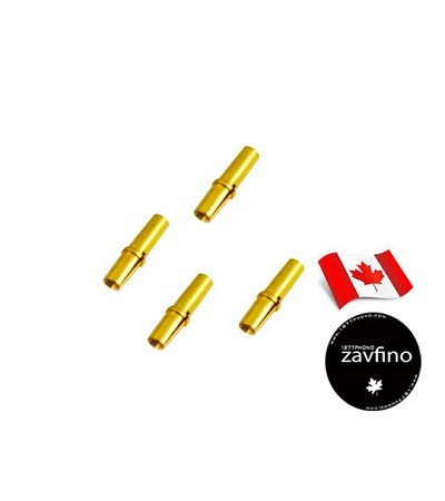 zavfino 1877 Phono FITclips 24K鍍金無氧銅唱頭線端子(4PCS)