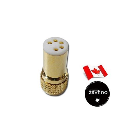 zavfino 1877 PHONO TAD-1G 24K鍍金唱臂端子 (直式)