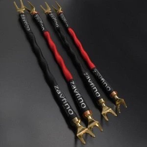 12 AWG OCC JUMPERS WITH 24K GOLD SPADES 喇叭跳線