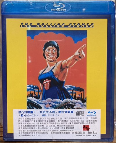 滾石合唱團 : 女孩大不同德州演唱會 (BD + CD)