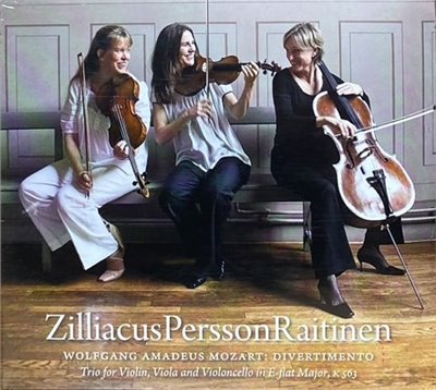 Zilliacus Persson Raitinen 瑞典弦樂三重奏 / DIVERTIMENTO 嬉遊曲 (CD)
