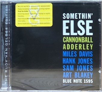 CANNONBALL ADDERLEY 加農炮艾德利 / SOMETHIN' ELSE 意猶未盡 (CD)